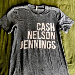 Country Legends-Cash, Nelson, Jennings- Tshirt